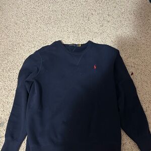 Ralph Lauren Dark Blue Crewneck Sweater